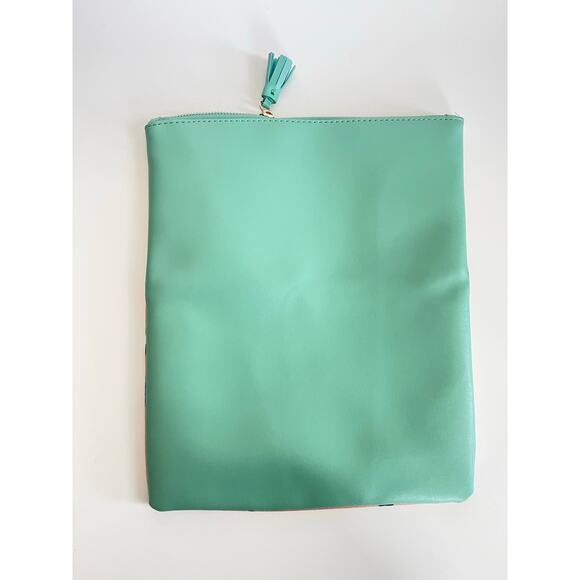 Rachel Pally Paradise Reversible Foldable Clutch Purse 2 In 1 - Picture 9 of 10